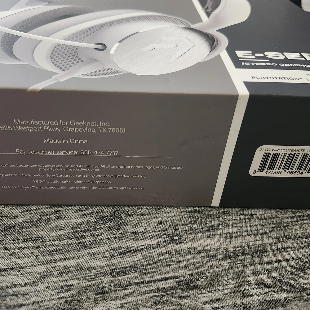 Matix E-Series Silver Gaming Headset
